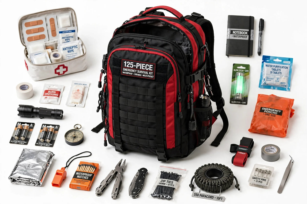 Whole-Household Preparedness: Inside a 125-Piece Survival Kit