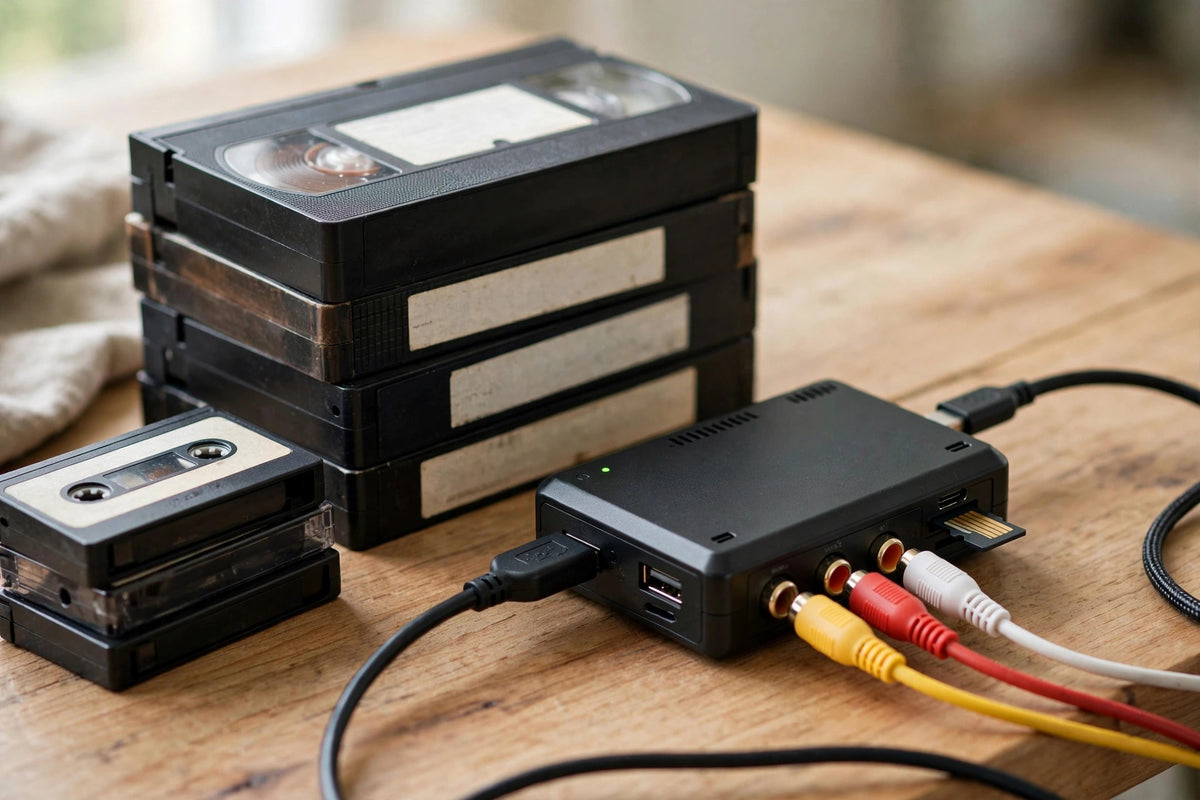 Digital Video Transfer Convert And Store Device
