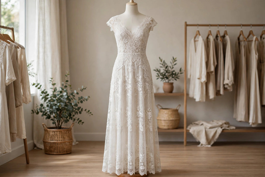 Clarise White Lace Maxi Dress (Akalia Collection)