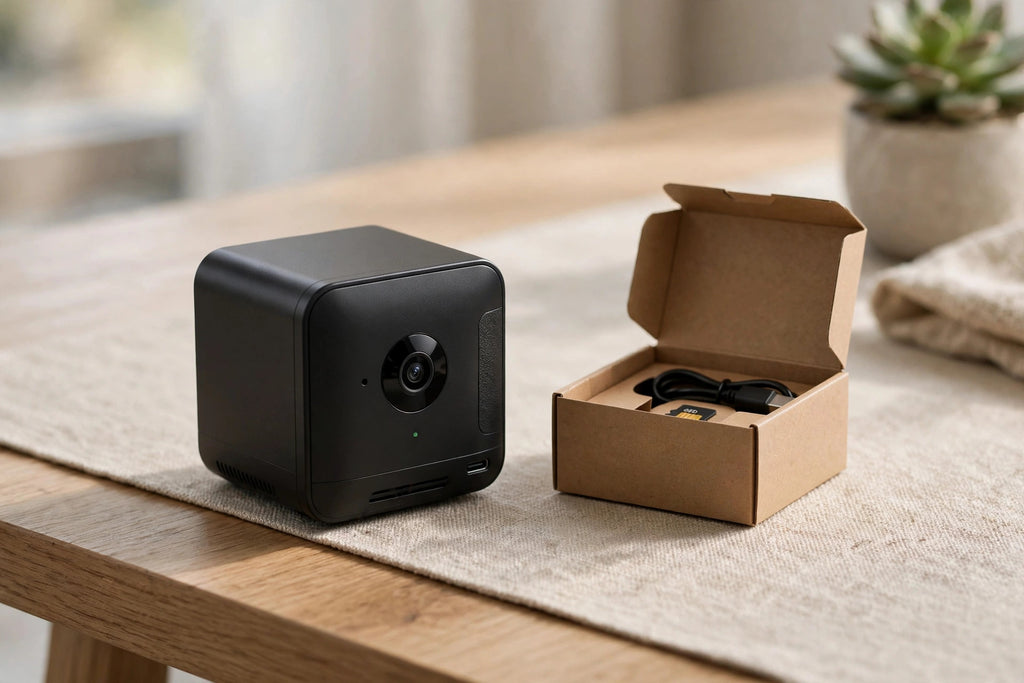 Mini DVR Wireless Camera With Sound Activated Recording