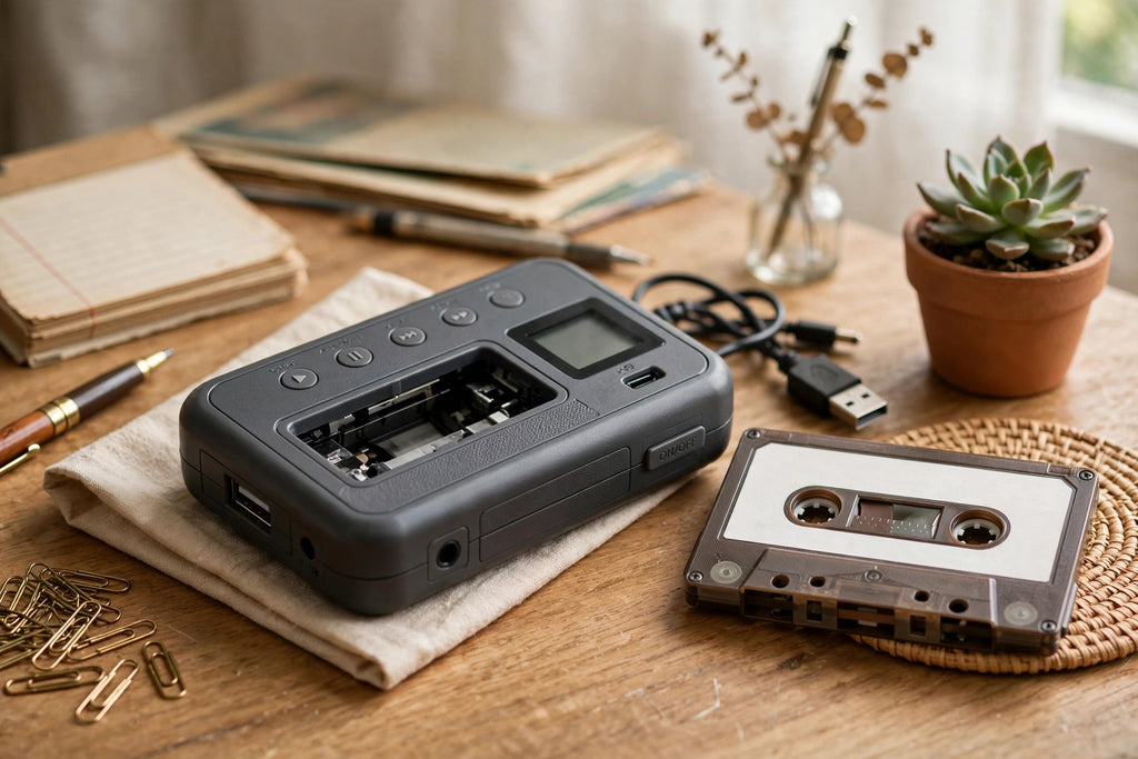 Portable Cassette To MP3 Converter (No Computer Needed)