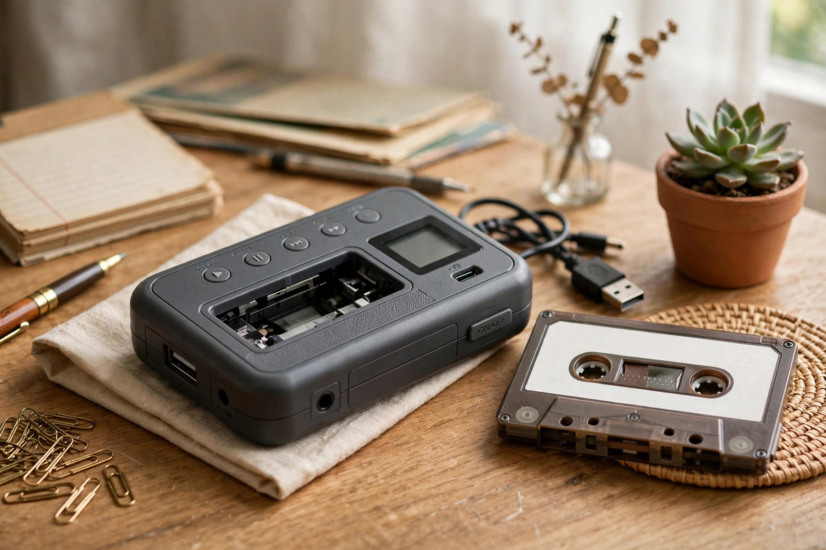 Portable Cassette To MP3 Converter (No Computer Needed)