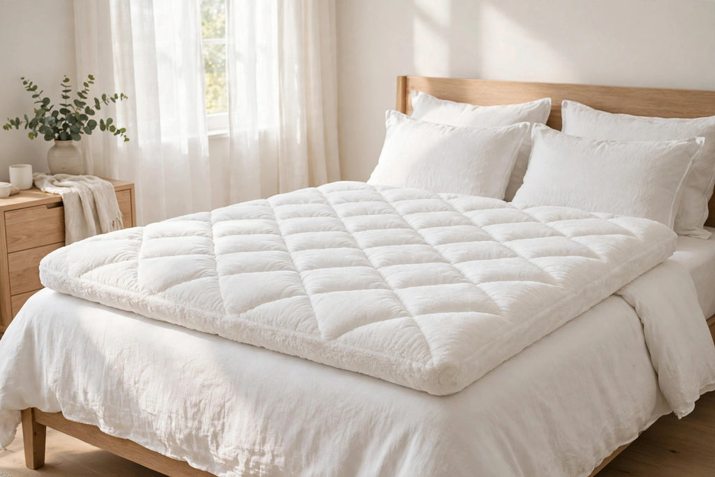 Downhome Downtop Featherbed (King, White)
