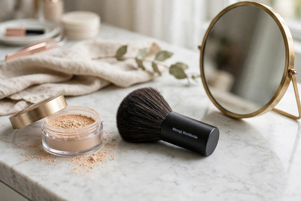 Deluxe Kabuki Brush - KBRUSH2 (Menaji Worldwide)