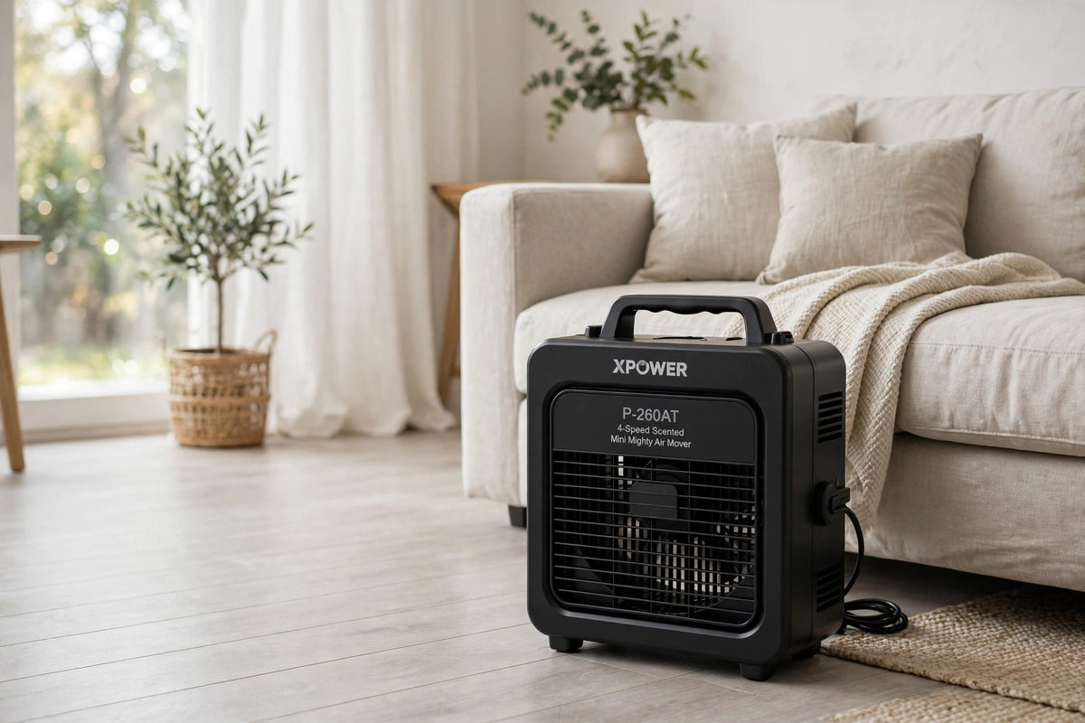 XPOWER P-260AT 4-Speed Scented Mini Mighty Air Mover