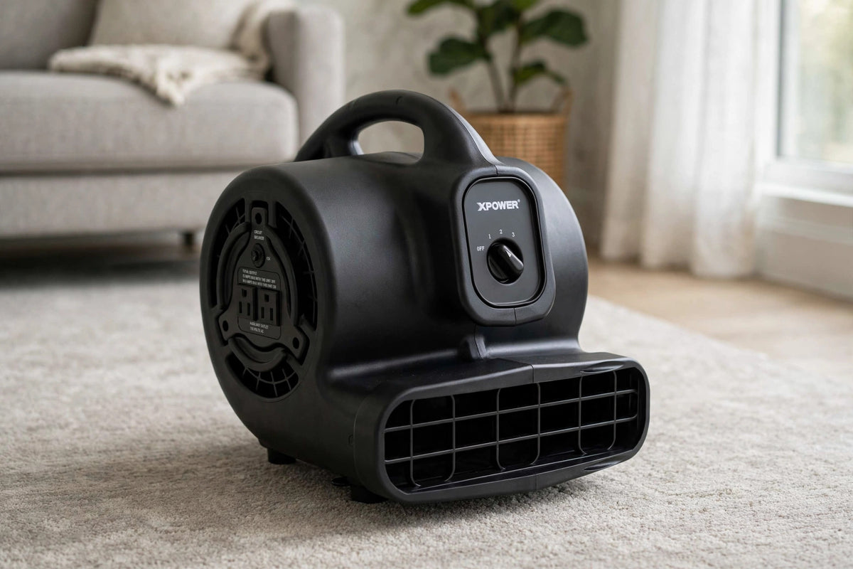 XPOWER X-400A Air Mover Carpet Dryer Floor Fan Blower
