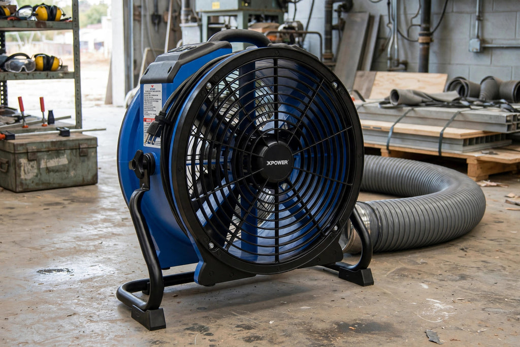 XPOWER X-48ATR High Temp Variable Speed Industrial Axial Air Mover