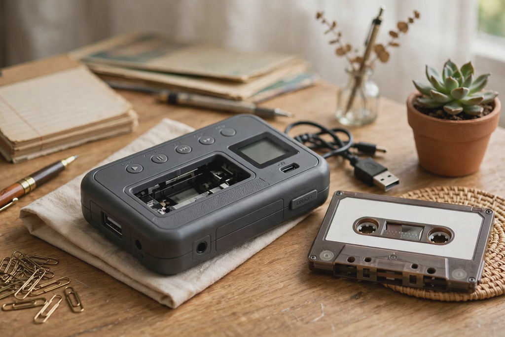 Portable Cassette To MP3 Converter (No Computer Needed)
