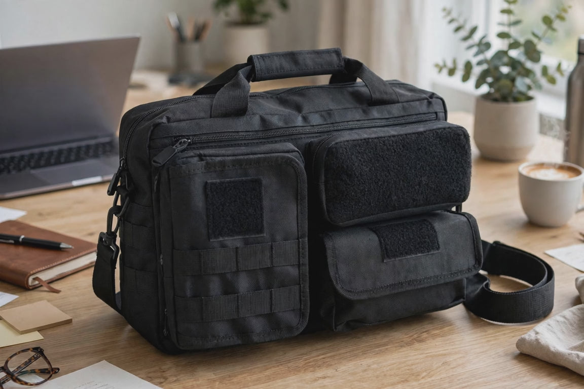 Fox Outdoor Tactical Field Briefcase Black
