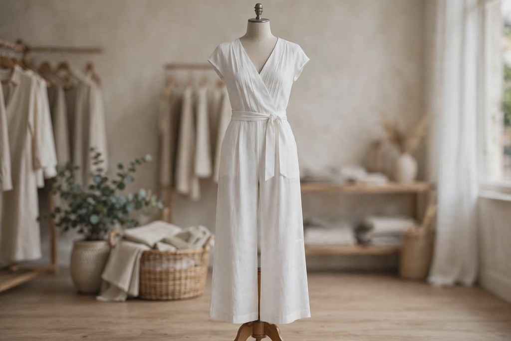 Alena White Jumpsuit (Akalia Collection)
