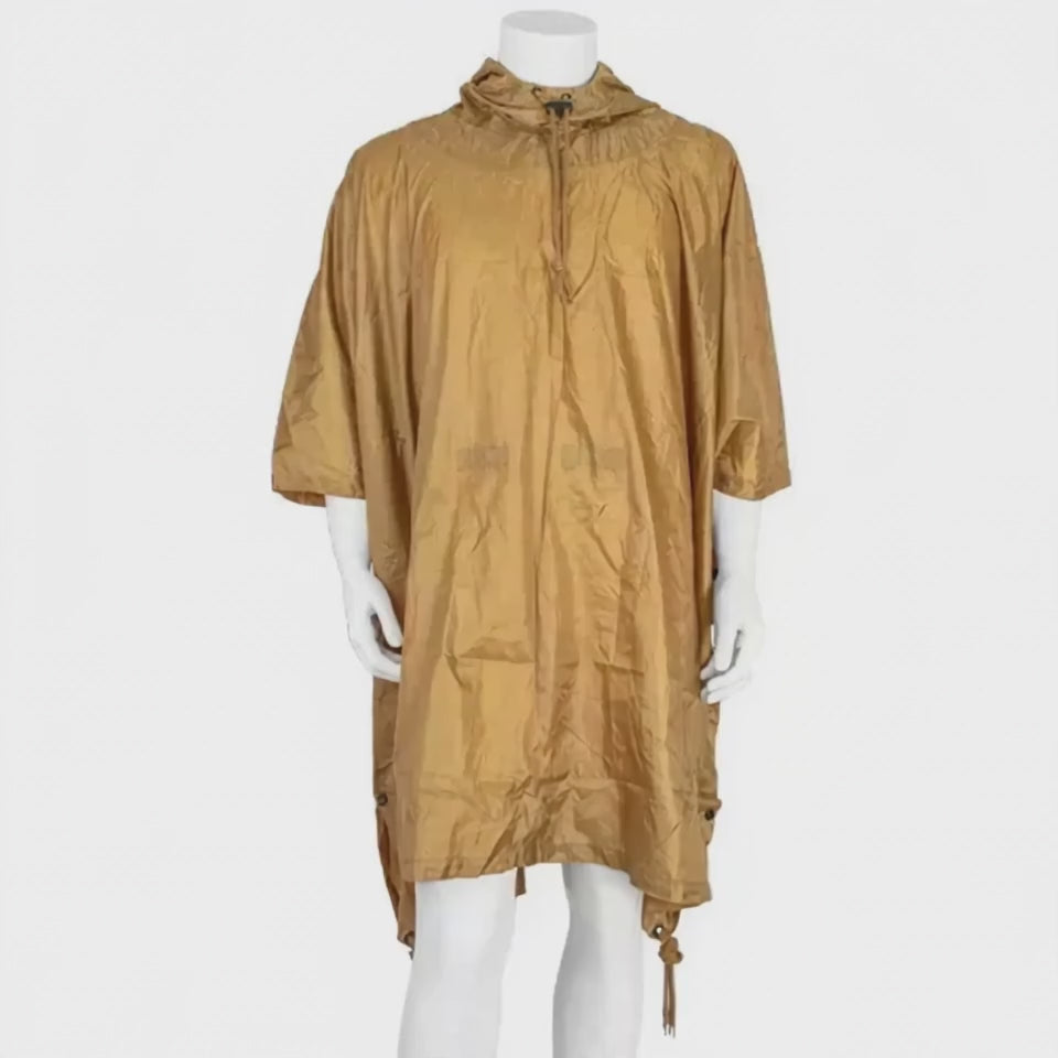 Ripstop Rain Poncho – Military-Grade Wet Weather Gear by Fox Outdoor