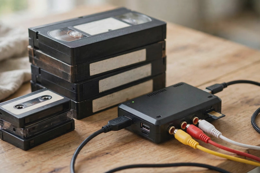 Digital Video Transfer Convert And Store Device