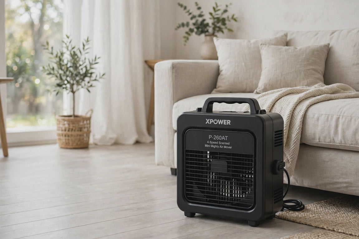 XPOWER P-260AT 4-Speed Scented Mini Mighty Air Mover