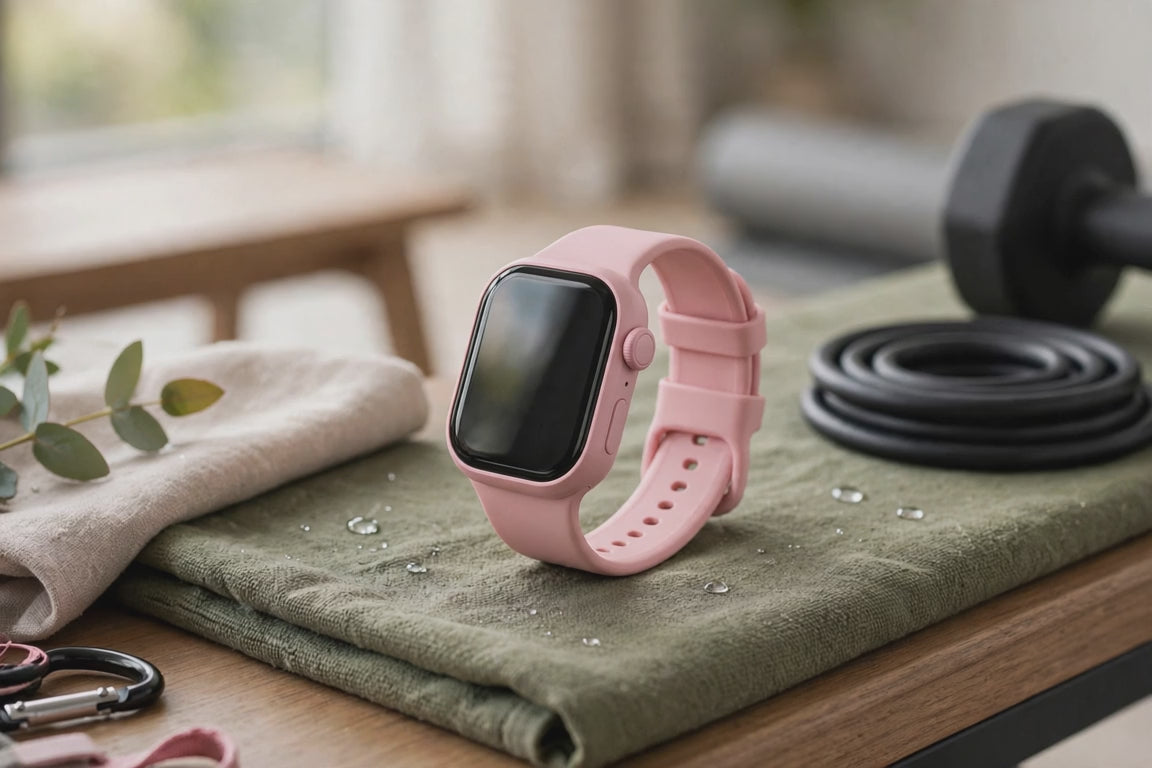 Smart Fit Total Wellness And Sports Activity Watch (Pink)