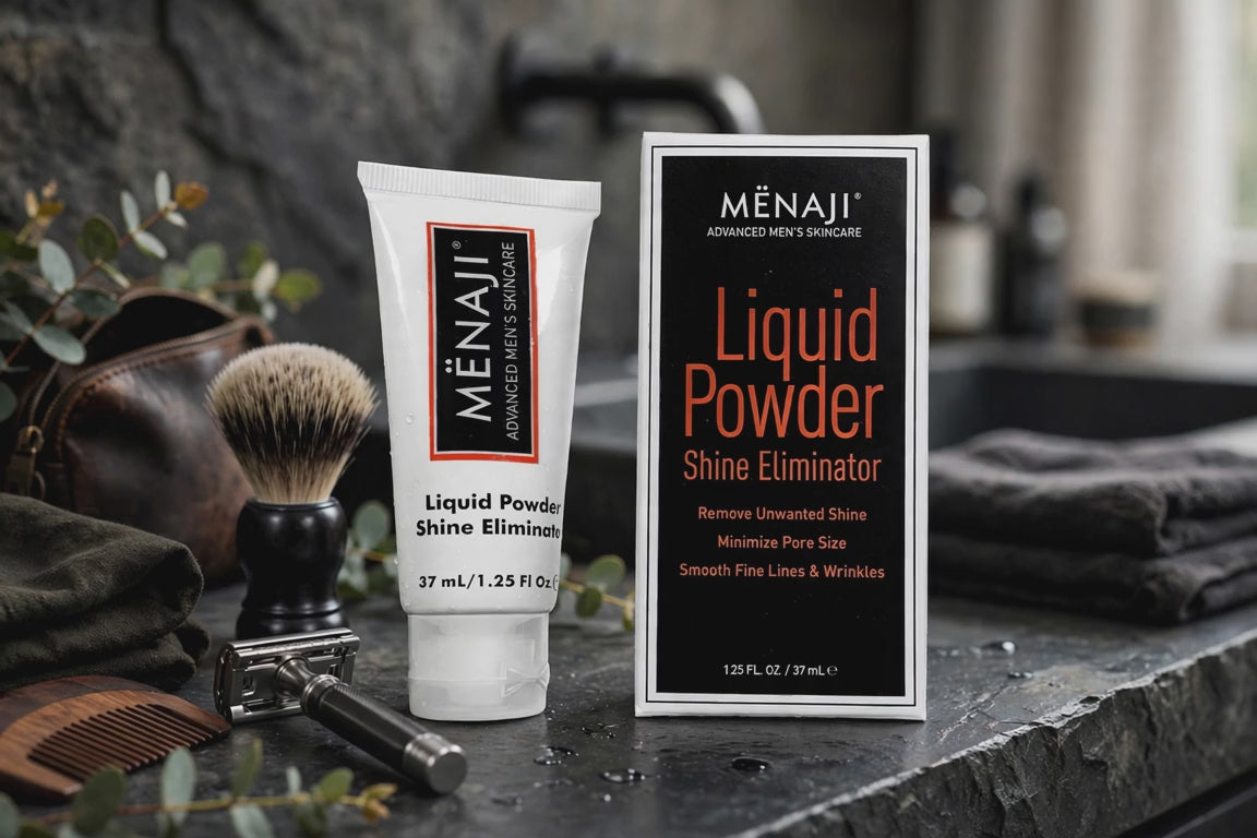 Men's Liquid Powder Shine Eliminator - LPSE (Menaji Worldwide)