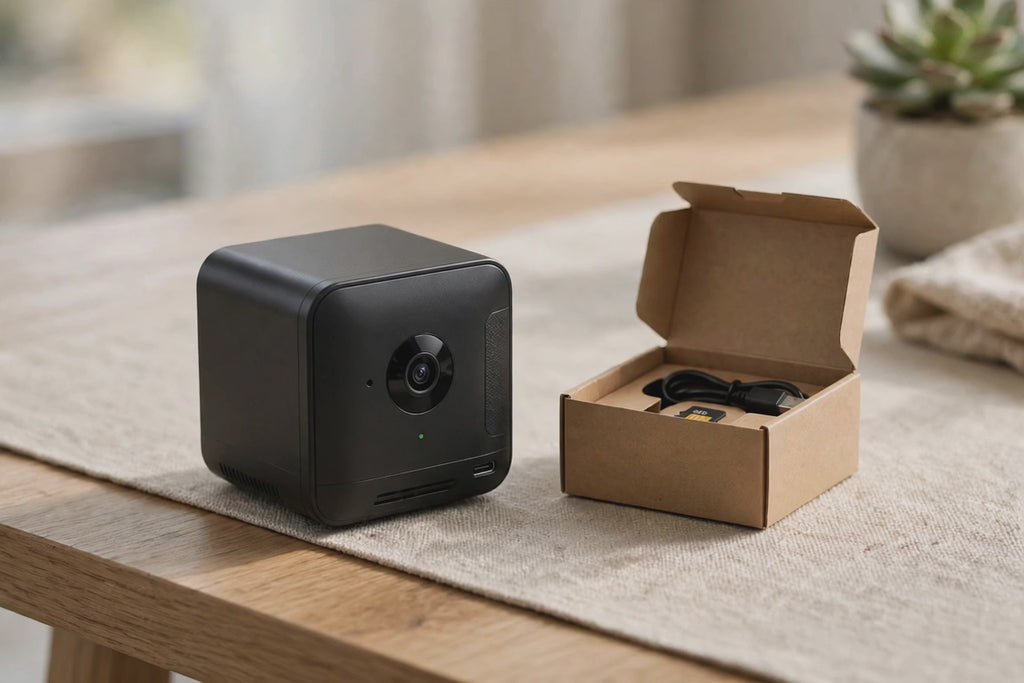 Mini DVR Wireless Camera With Sound Activated Recording