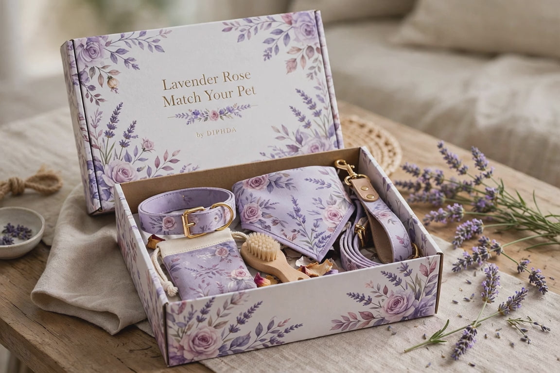Lavender Rose Match Your Pet Gift Set