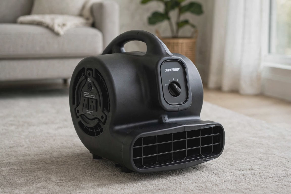 XPOWER X-400A Air Mover Carpet Dryer Floor Fan Blower