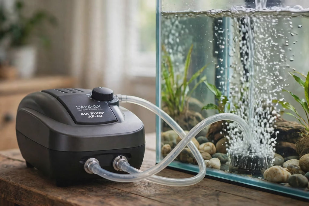 Air Pump, Energy Efficient Motor, Quiet, High Vol Steady Air Flow. (Ap-60)