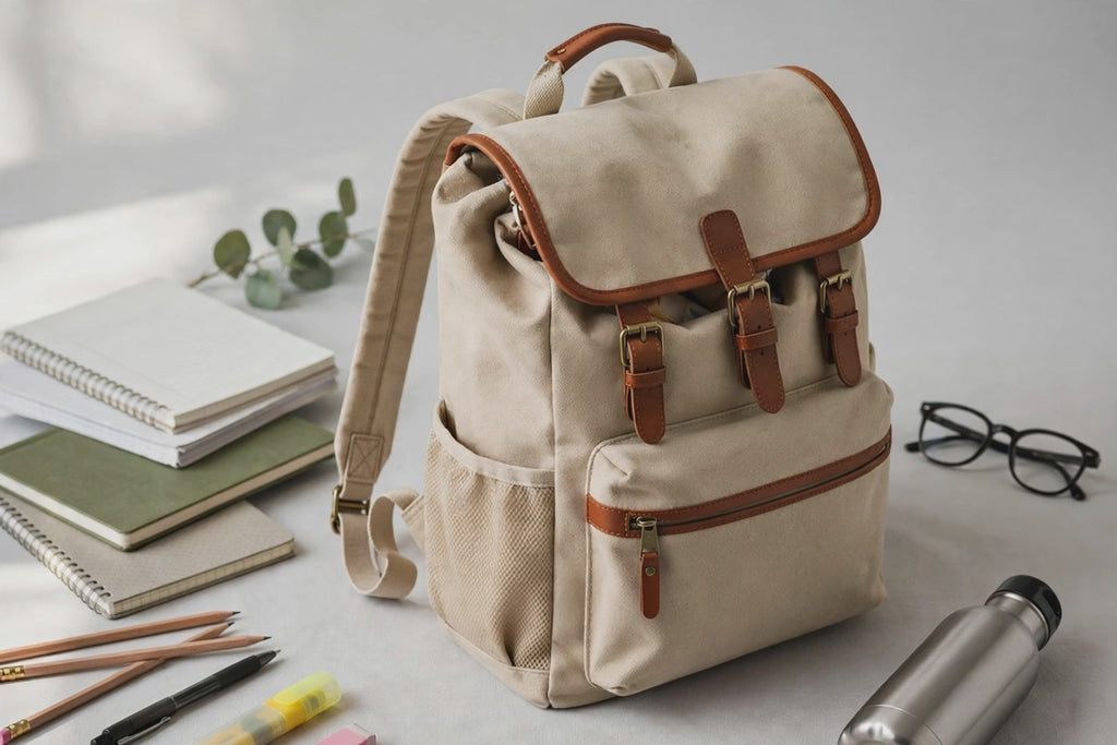 Back to Campus Canvas Backpack in 4 Colors