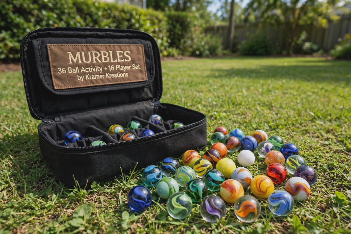 Murbles 36 Ball Activity 16 Player Set - MGA36-BB (Kramer Kreations)