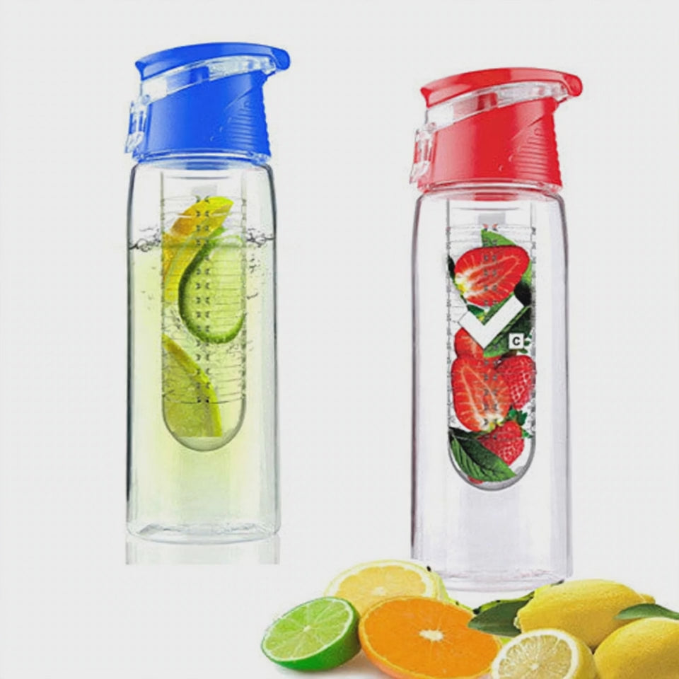Fruit Infuser Drink Bottle – Cola-Style Flavor Infusion Water Bottle