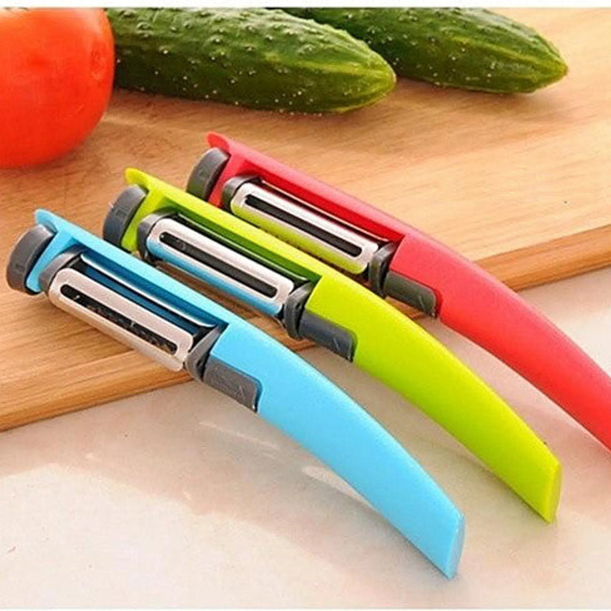3-in-1 Master Grater, Peeler and Slicer – Stainless Kitchen Prep Tool