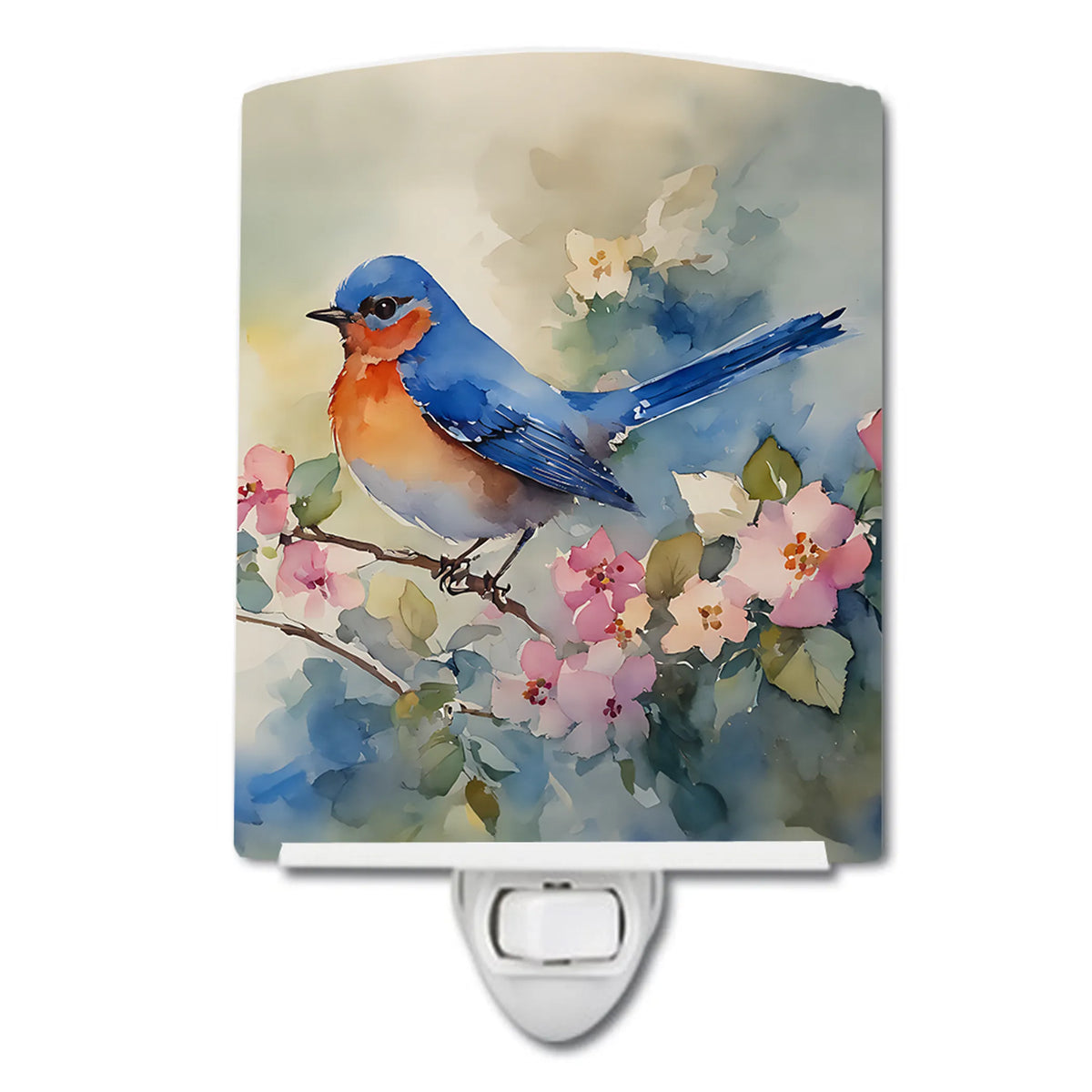 Ceramic Night Light – Hand-Painted Decorative Plug-In Light by Caroline's Treasures